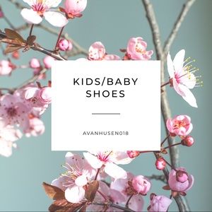 Kid and baby shoes